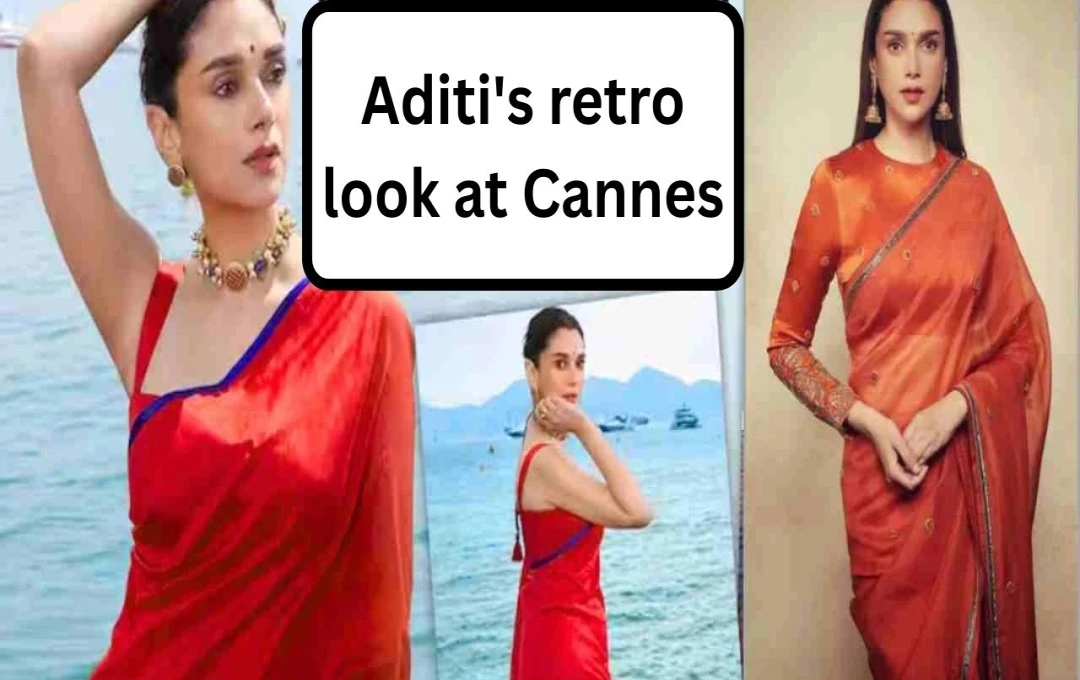 Aditi Rao Hydari's Traditional Cannes Look Wins Hearts