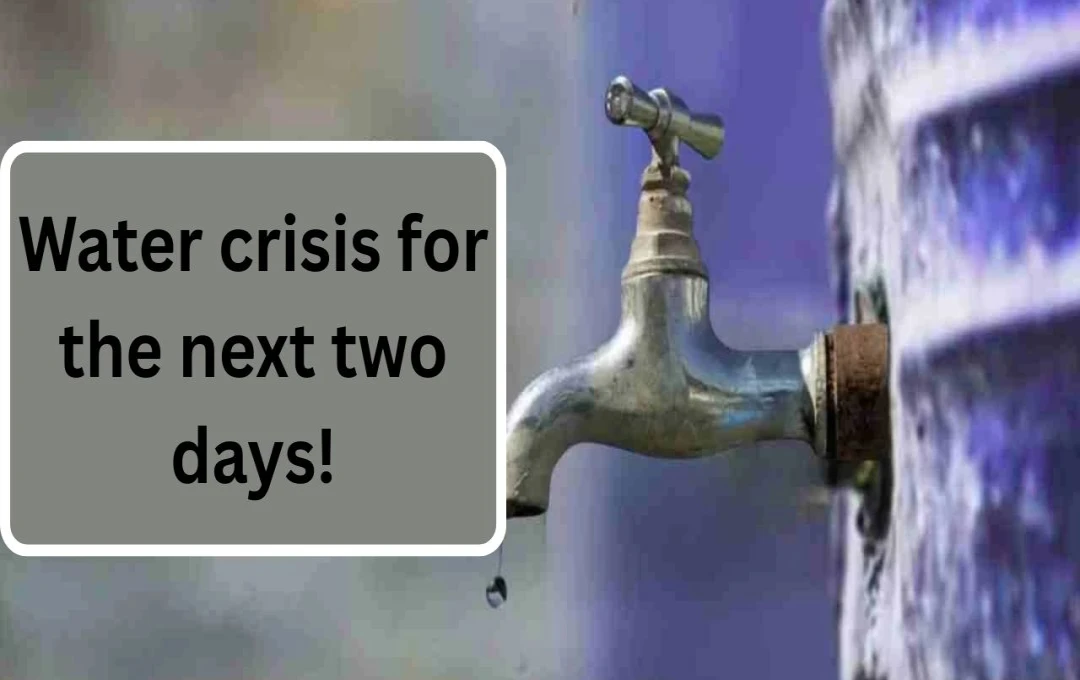 Delhi Jal Board Announces Water Supply Disruption in Several Areas