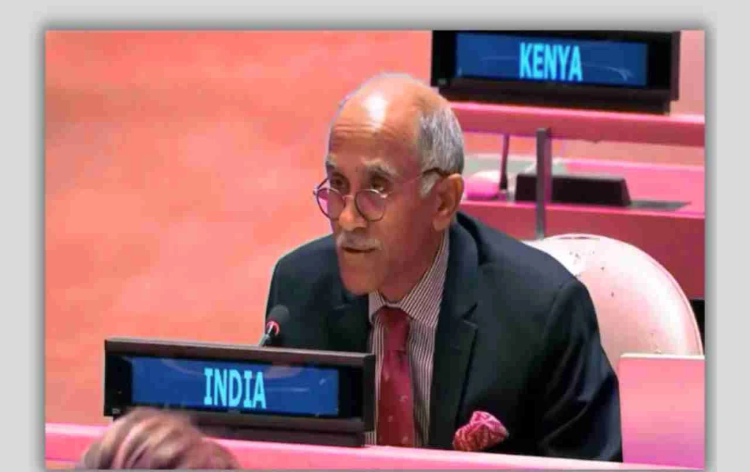 UN में भारत का करारा जवाब: पाकिस्तान को बताया 'घोर पाखंडी', आतंकवाद पर उपदेश देने का हक नहीं