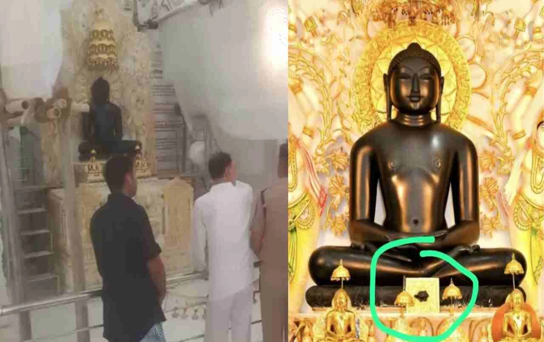1.3 kg Gold Halo, 3 kg Silver Ornaments Stolen from Rajasthan Jain Temple