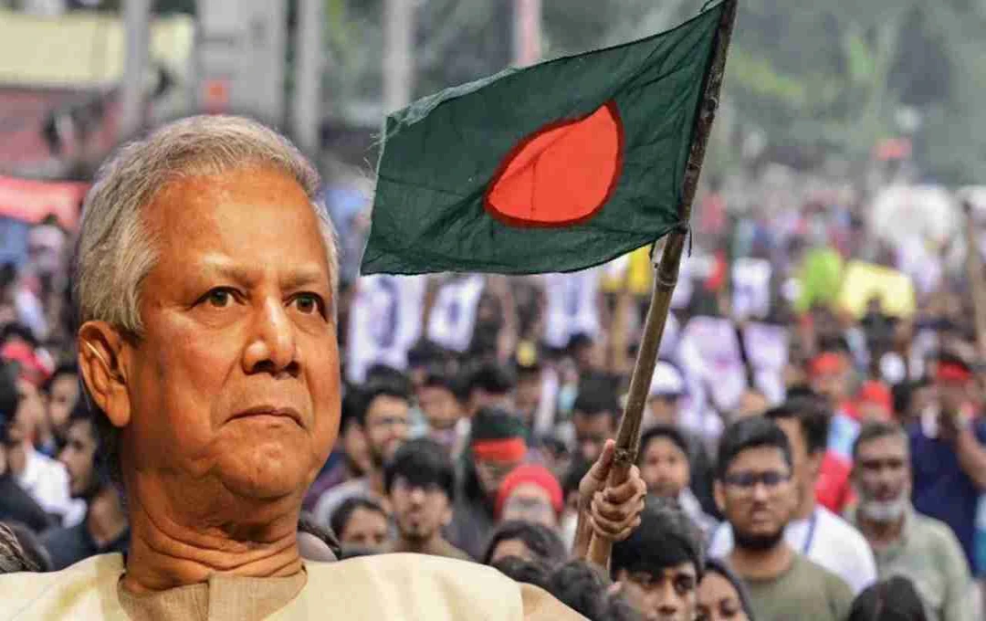 बांग्लादेश में सियासी उथल-पुथल: मुहम्मद यूनुस की अंतरिम सरकार पर संकट, सेना की चेतावनी और सड़कों पर विरोध