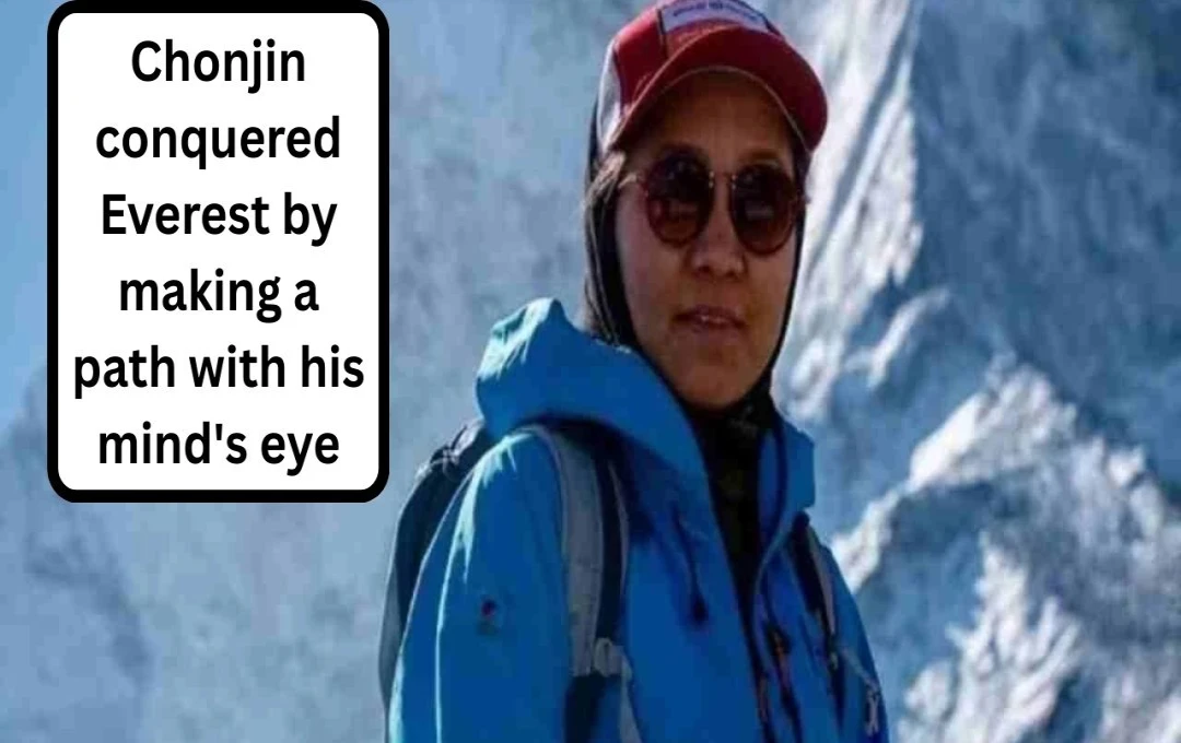 Blind Woman Conquers Everest, Making History