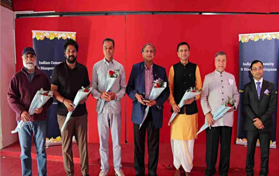 गुयाना में भारतीय डेलिगेशन का गर्मजोशी से स्वागत, आतंकवाद के खिलाफ साथ खड़ा रहने का किया वादा