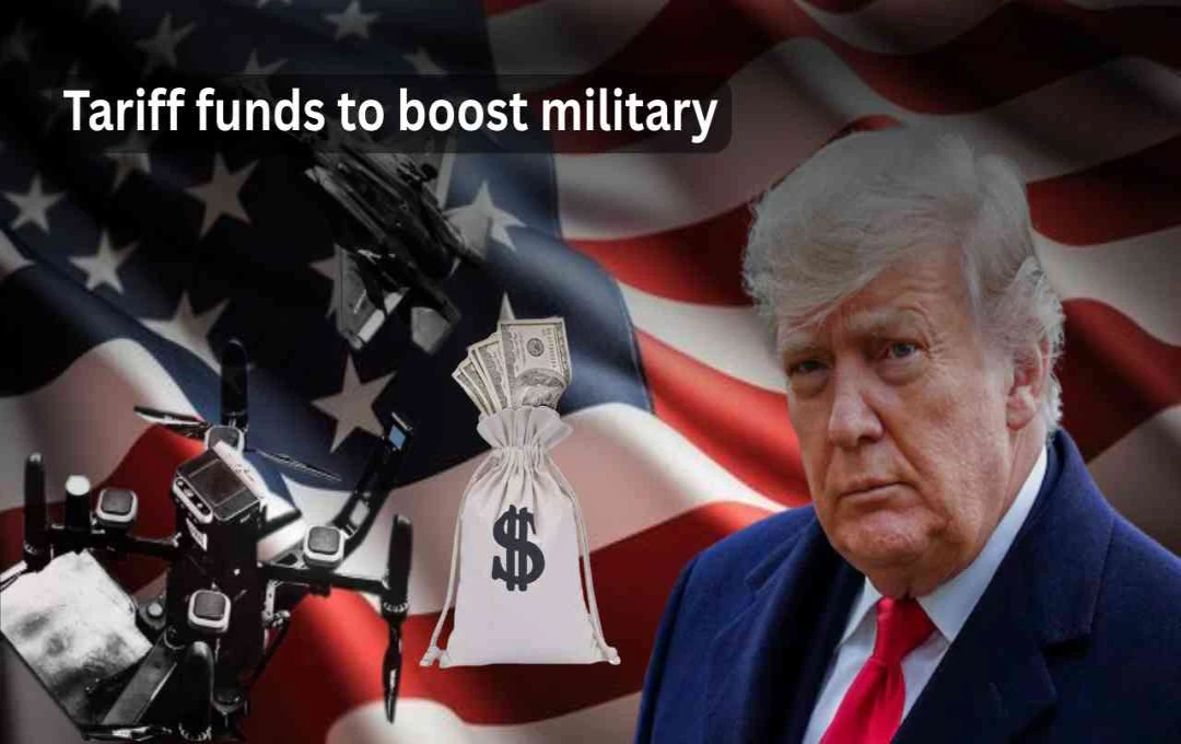 Donald Trump का बड़ा खुलासा: टैरिफ से मिले पैसे का इस्तेमाल सैन्य और टेक्नोलॉजी प्रोडक्शन को बढ़ावा देने में करेंगे, जूते-कपड़ों पर नहीं
