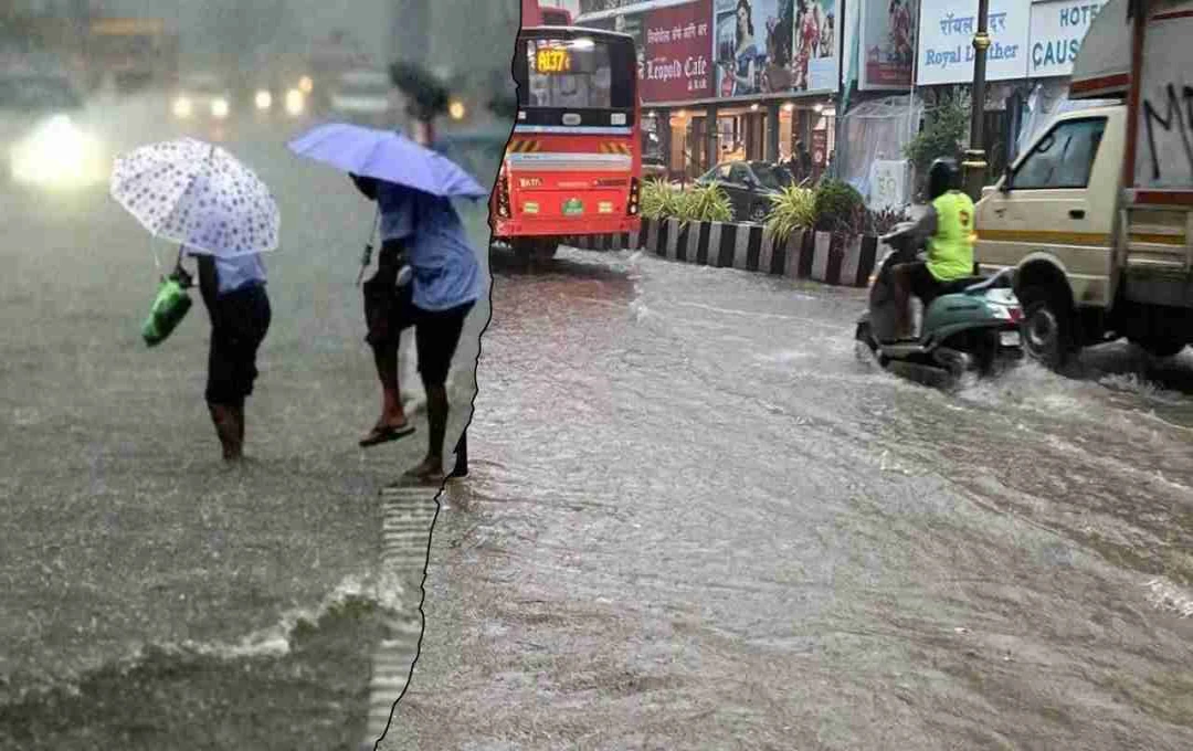 मुंबई में मानसून की एंट्री से मचा हड़कंप, अगले दो दिन भारी बारिश का अलर्ट