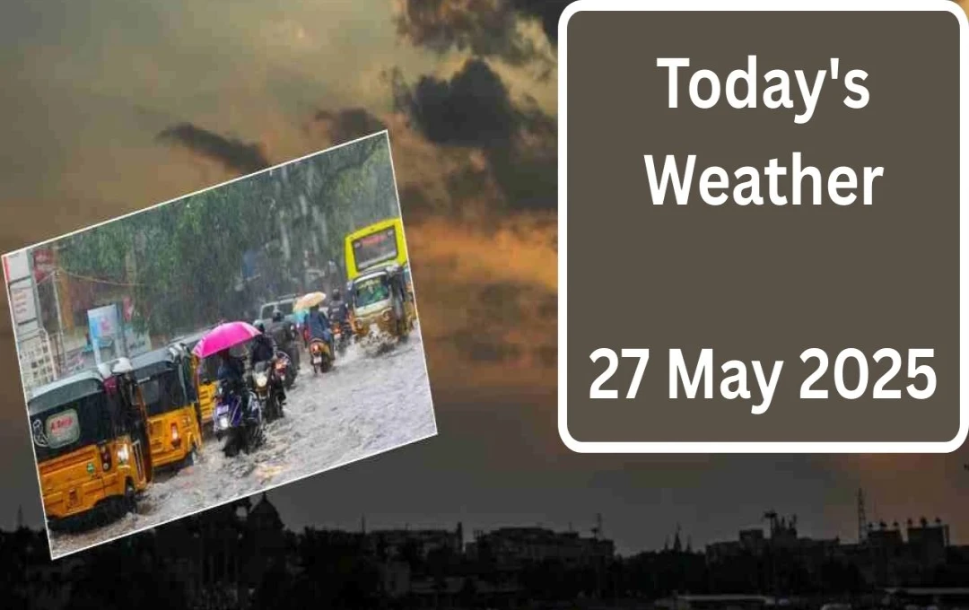 India Battles Severe Weather: Heavy Rains, Strong Winds Lash Multiple States