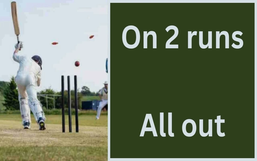 Richmond Cricket Club Bowled Out for 2 Runs Chasing 427