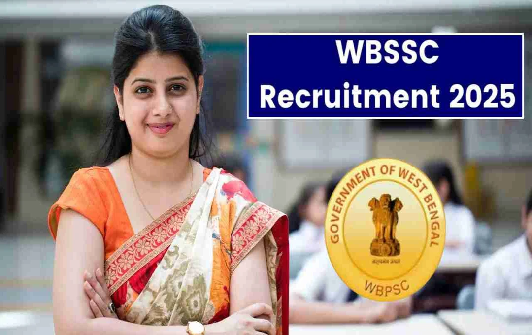 WBSSC Teacher Recruitment 2025: पश्चिम बंगाल में 35,726 शिक्षकों की भर्ती, 16 जून से करें आवेदन