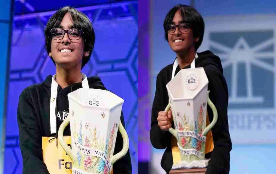 13-Year-Old Indian-American Wins 2025 Scripps National Spelling Bee