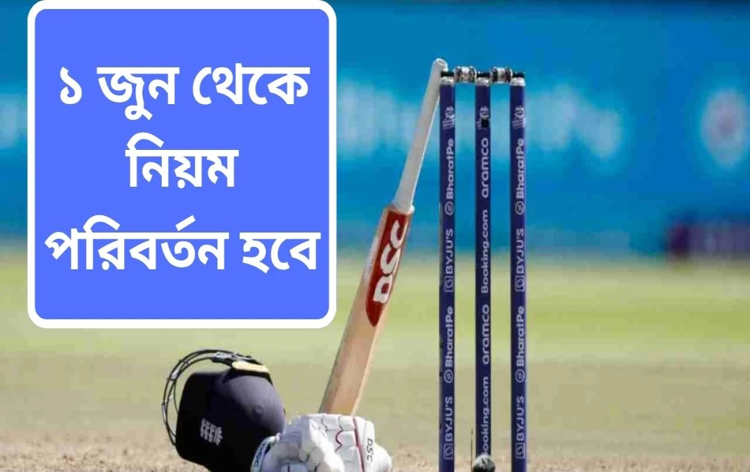 আইসিসির নতুন ক্রিকেট নিয়ম: ওয়ানডে ও টেস্টে ব্যাপক পরিবর্তন