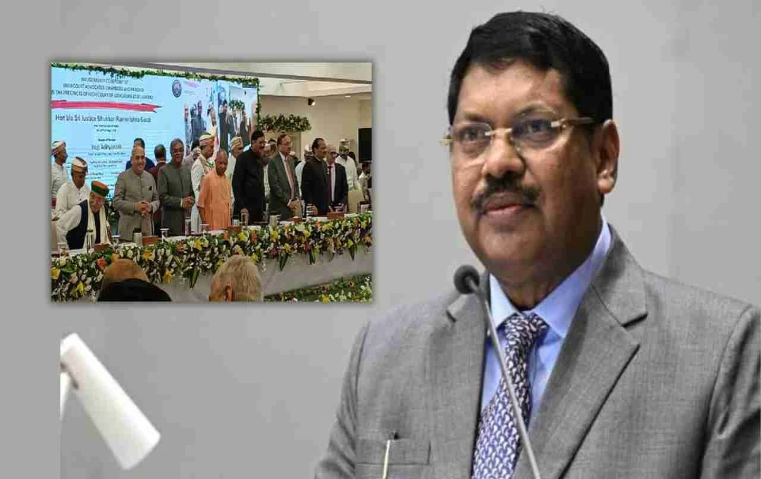 CJI गवई ने की सीएम योगी की तारीफ, बताया देश के सबसे पावरफुल मुख्यमंत्री