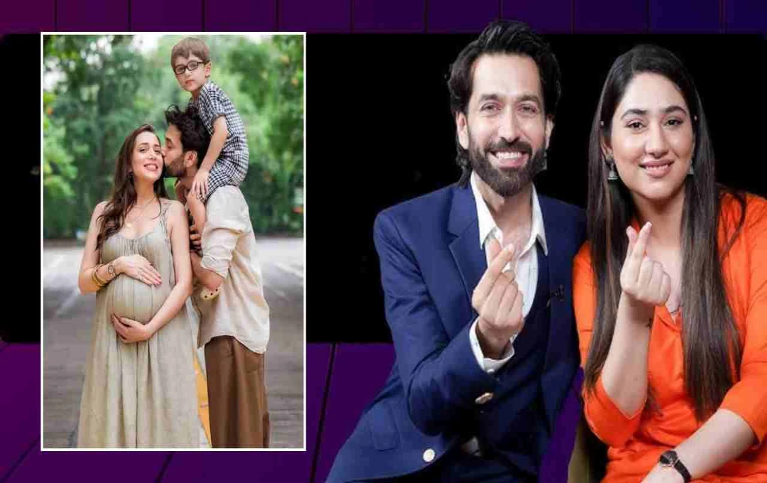 नकुल मेहता दोबारा बनने वाले हैं पिता: बेटे सूफी ने फैमिली फोटोशूट से शेयर की खुशखबरी
