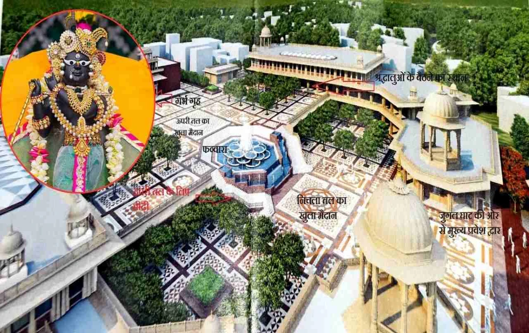 बांके बिहारी कॉरिडोर का संचालन: PWD को मिली जिम्मेदारी, 18 सदस्यीय न्यास करेगा निगरानी