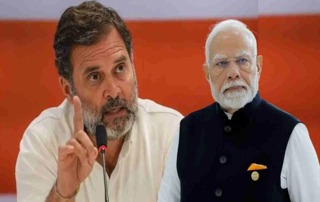राहुल गांधी का तीखा तंज: 'मोदी जी को सिर्फ नारे बनाने की कला आती है, समाधान की नहीं'
