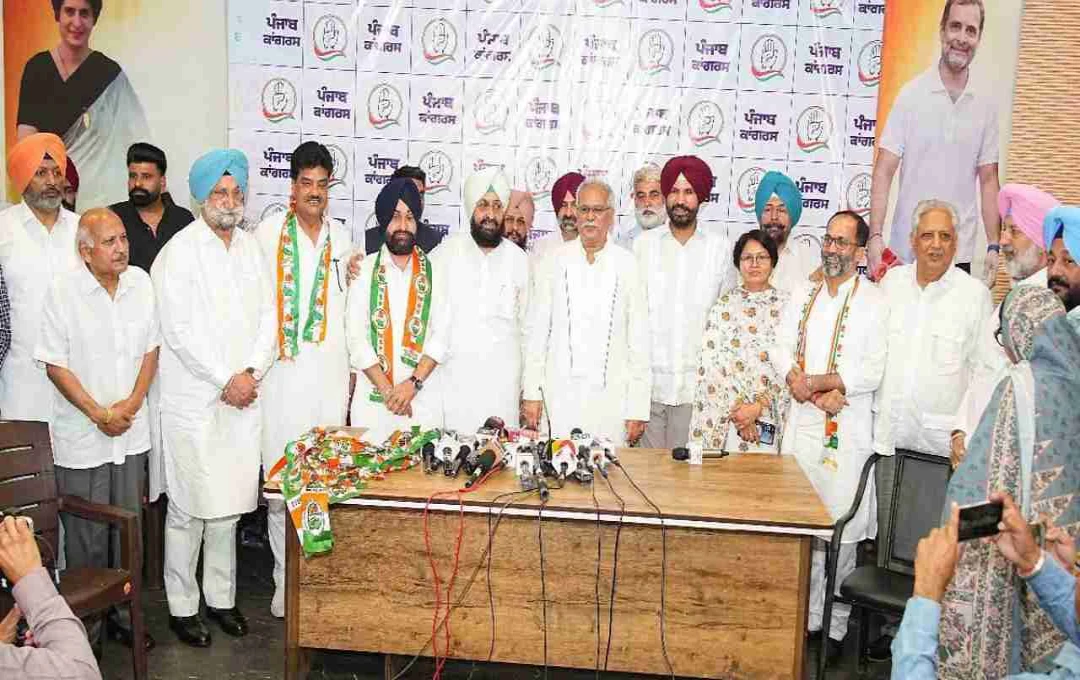 पंजाब कांग्रेस का सियासी वार: विकास संगर ने संभाली कमान, बोले- 'केजरीवाल को अब कुर्सी की चिंता सता रही है'