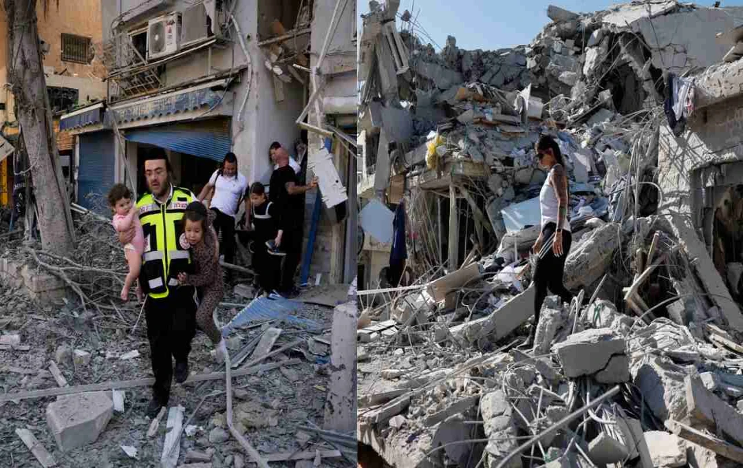 Iran-Israel Attack: तेल-अवीव में तबाही, ईरान के मिसाइल हमले से कांपा इजरायल, देखें लेटेस्ट अपडेट