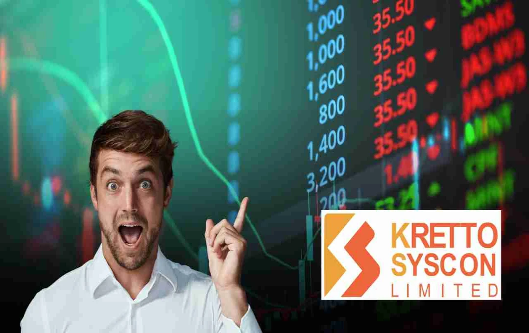 मार्केट गिरा, लेकिन Kretto Syscon ने रिटर्न में सबको चौंकाया