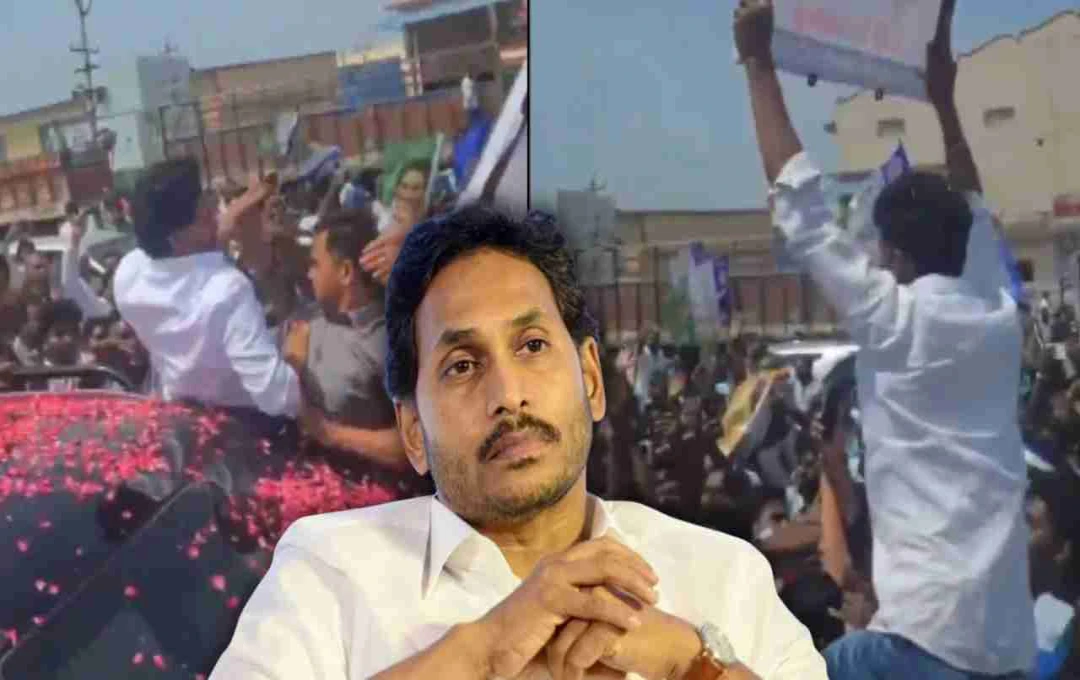 Andhra Pradesh: पूर्व सीएम जगनमोहन रेड्डी के काफिले से हादसा, एक व्यक्ति की मौत, पुलिस ने दर्ज की शिकायत