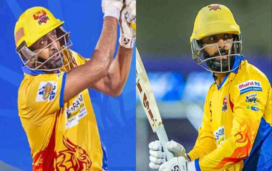 TNPL 2025 में 'सहवाग' बने अश्विन, 'धोनी' बने वरुण: डिंडीगुल ड्रैगन्स ने सलेम स्पार्टन्स को रोमांचक मुकाबले में दी मात