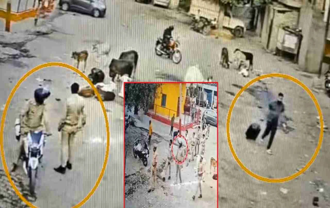 कानपुर: दबिश से पहले बदमाश को भगाने का आरोप, दारोगा-सिपाही निलंबित, FIR दर्ज