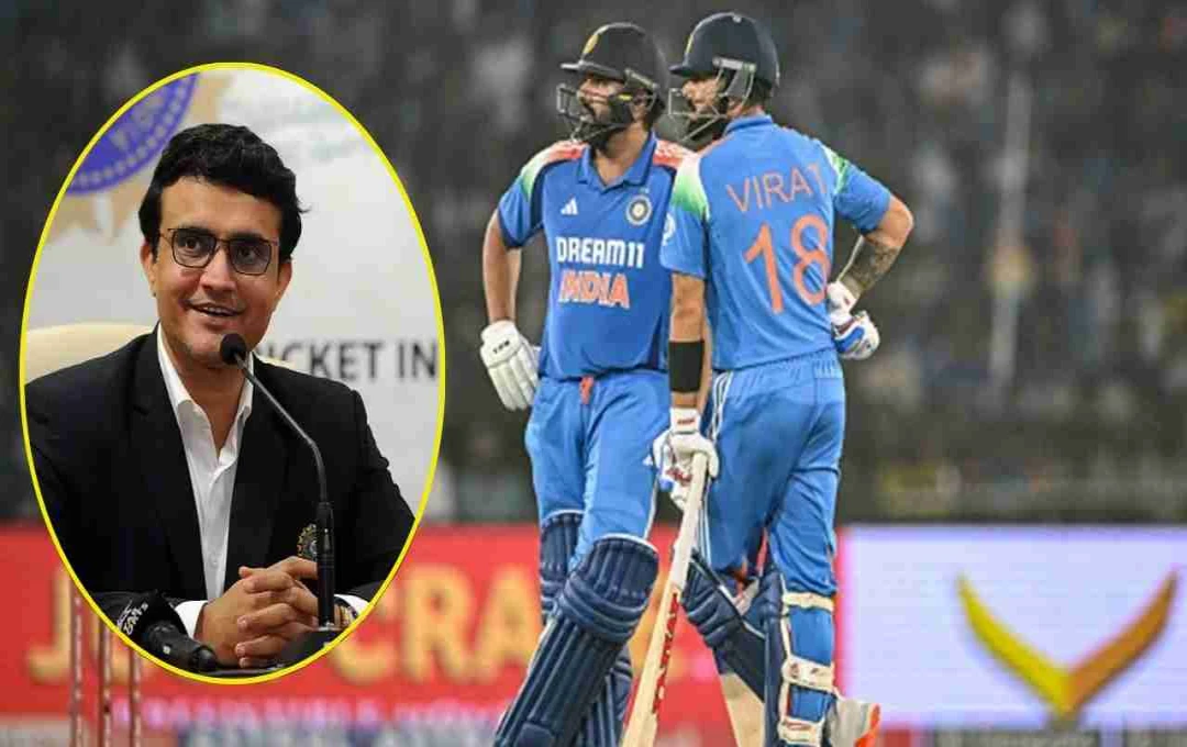 ODI World Cup 2027: गांगुली ने रोहित-कोहली के खेलने पर जताया संशय! कहा- 'फिटनेस और समय दोनों चुनौती'
