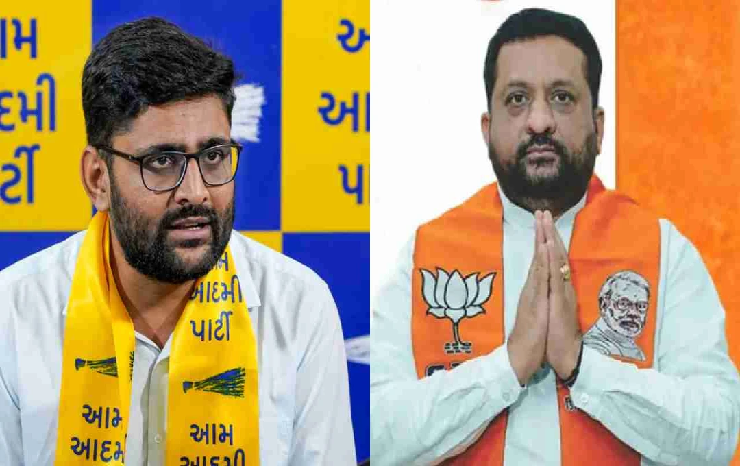 गुजरात उपचुनाव: विसावदर सीट पर AAP को बड़ी जीत, गोपाल इटालिया ने बीजेपी को दी शिकस्त