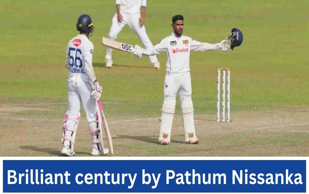 Nissanka's Century Powers Sri Lanka to Strong Position Against Bangladesh in Second Test