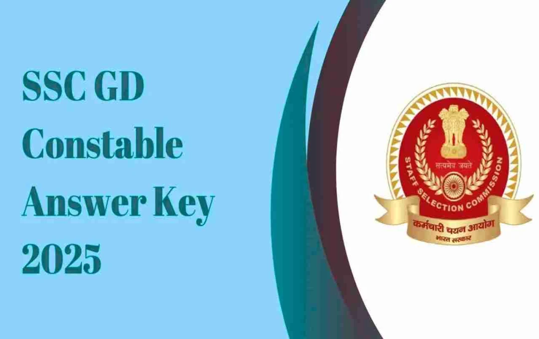 SSC GD Constable 2025 Final Answer Key: GD कांस्टेबल 2025 की फाइनल आंसर-की जारी, उम्मीदवार 10 जुलाई तक करें चेक