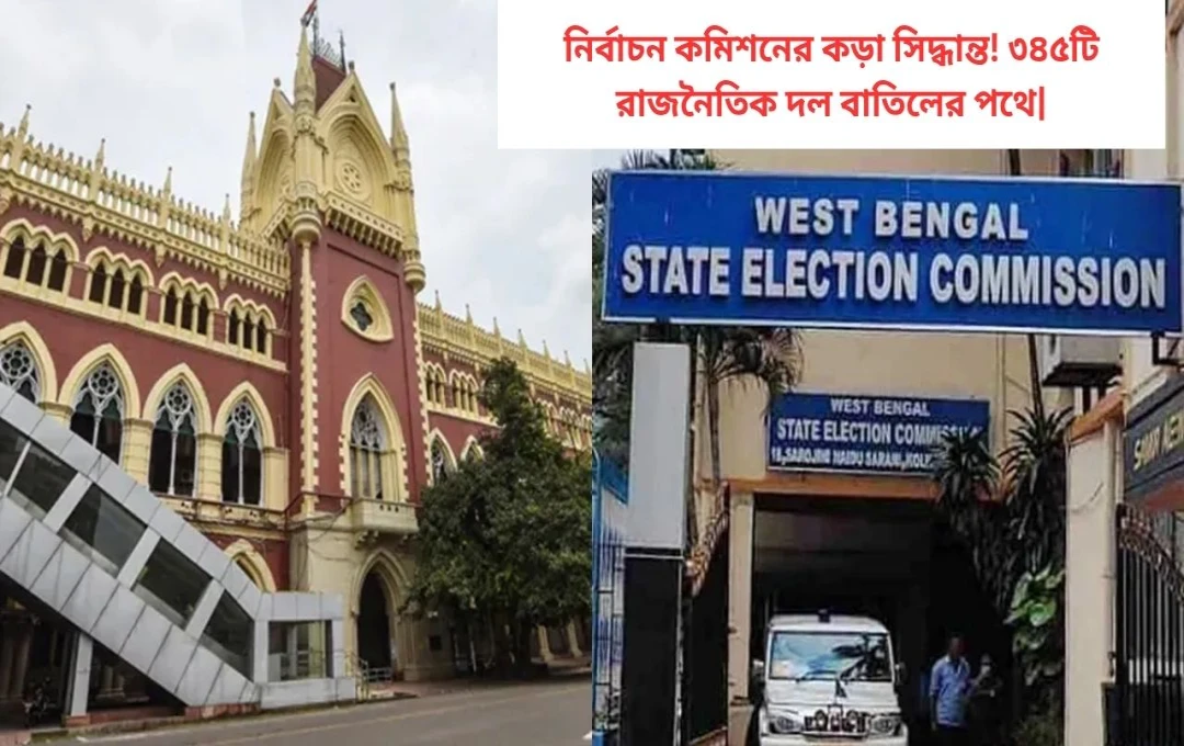 নির্বাচনের আগে ঐতিহাসিক পদক্ষেপ! বাতিল হতে চলেছে ৩৪৫টি রাজনৈতিক দল, কমিশনের নজরে বড়সড় অনিয়মের চিত্র