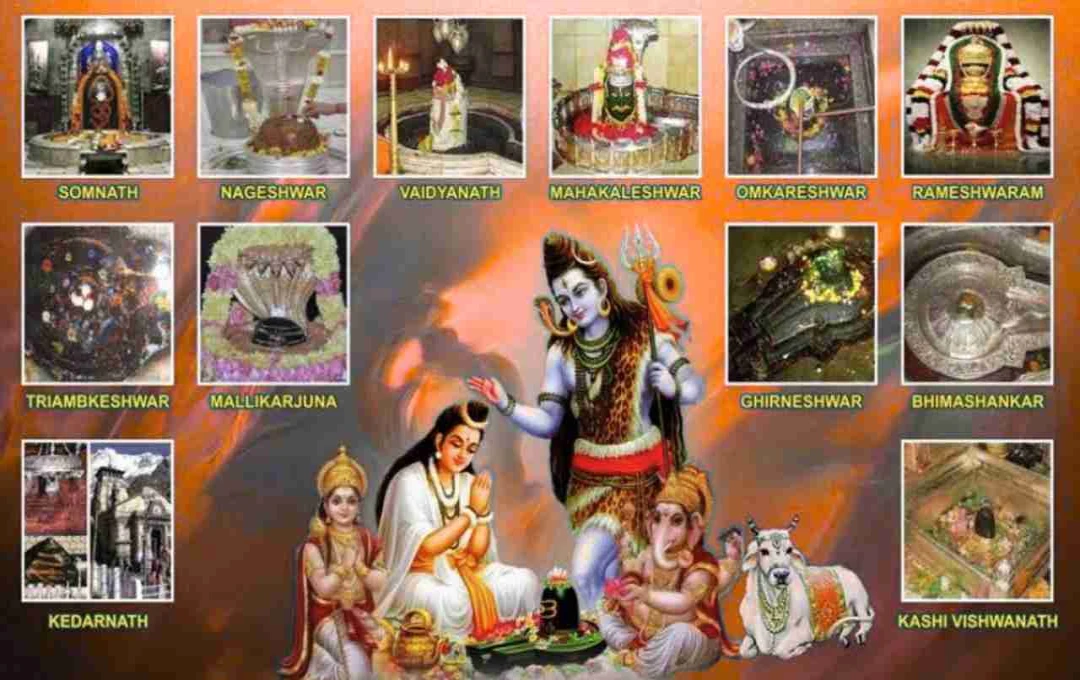 भगवान शिव के 12 ज्योतिर्लिंग और उनके उपलिंग, जानें स्थान और महत्व