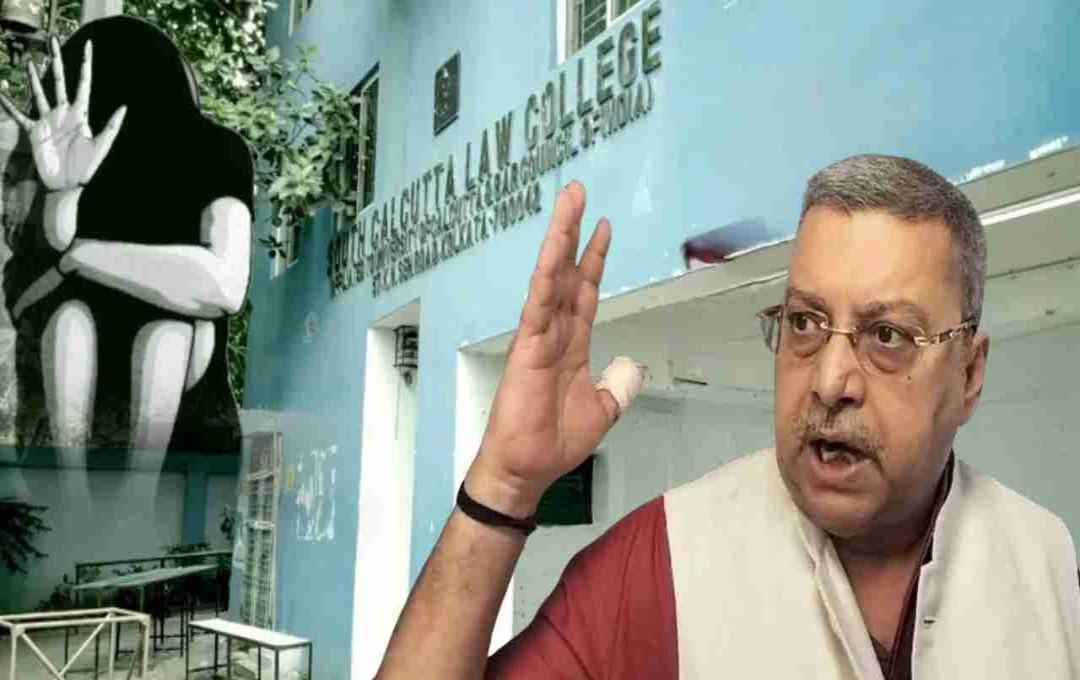 कोलकाता गैंगरेप केस: टीएमसी सांसद के बयान पर बवाल, भाजपा ने साधा निशाना