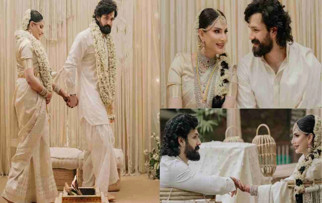 অখিল আক্কিনেনি ও জাইনব রাওদজির বিয়ের ছবি: গোপনে বিবাহবন্ধনে আবদ্ধ