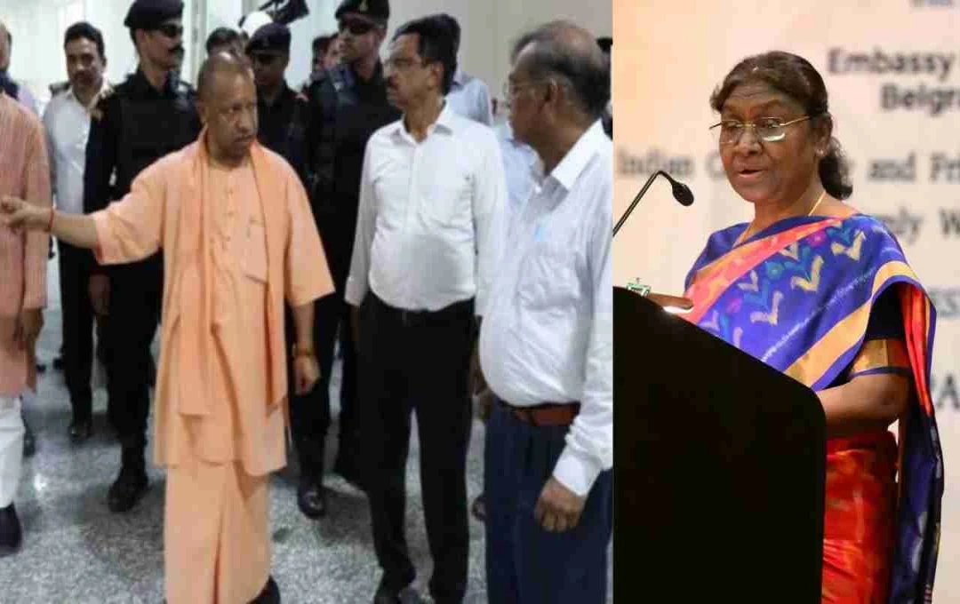 महायोगी गोरखनाथ यूनिवर्सिटी में राष्ट्रपति मुर्मु का ऐतिहासिक दौरा: CM योगी ने दिए भव्य आयोजन के निर्देश
