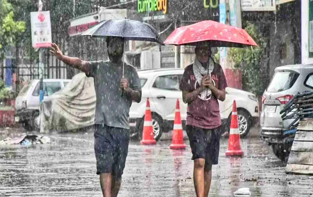 दिल्ली-एनसीआर में झमाझम बारिश से भीषण गर्मी से राहत, IMD का अलर्ट जारी
