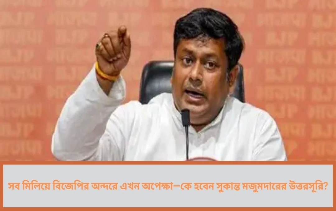 রাজ্য বিজেপির সভাপতিপদে বড় রদবদলের আভাস! সুকান্তের উত্তরসূরি কে? উত্তাল বঙ্গ রাজনীতি