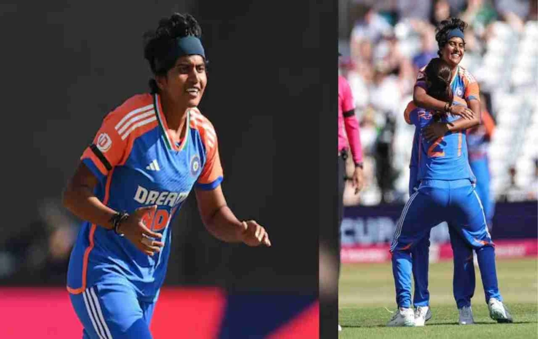 IND vs ENG: इंग्लैंड में चमकी भारतीय शेरनी, श्री चरणी ने पहले T20 में रचा इतिहास