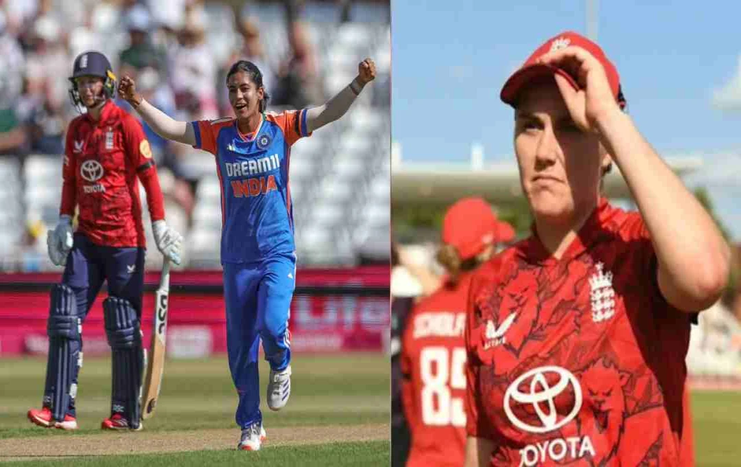 IND W vs ENG W: इंग्लैंड महिला टीम को डबल झटका, भारत से करारी हार के बाद धीमी ओवर गति पर लगा जुर्माना