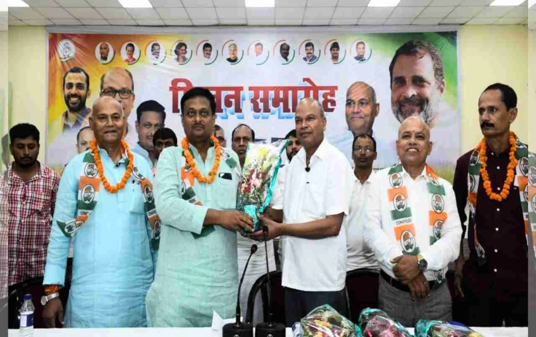 बिहार की सियासत में हलचल: चिराग पासवान को झटका, पूर्व विधायक समेत 3 बड़े नेता कांग्रेस में शामिल
