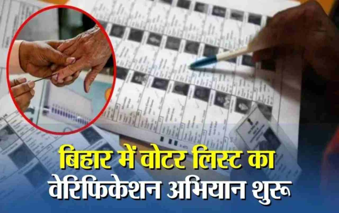 Bihar Elections 2025: पटना में वोटर लिस्ट वेरिफिकेशन अभियान शुरू: बीएलओ घर-घर पहुंचकर भरवा रहे 'एनेमरेशन फॉर्म'