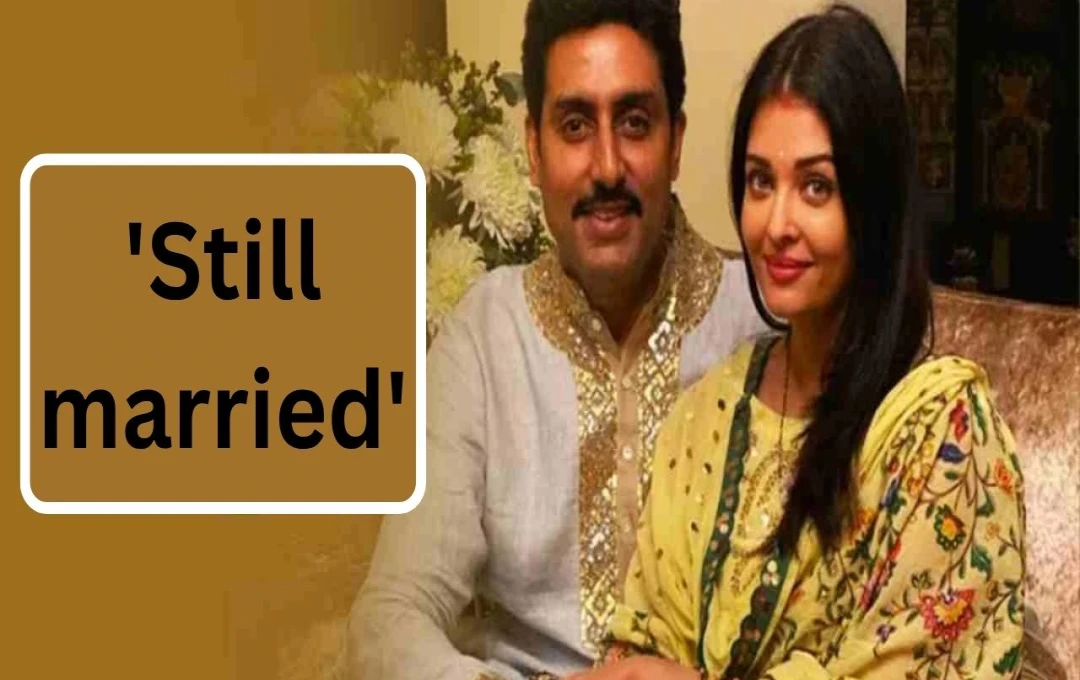 Abhishek Bachchan's Witty Response Silences Divorce Rumors, Highlighting Enduring Bond with Aishwarya Rai