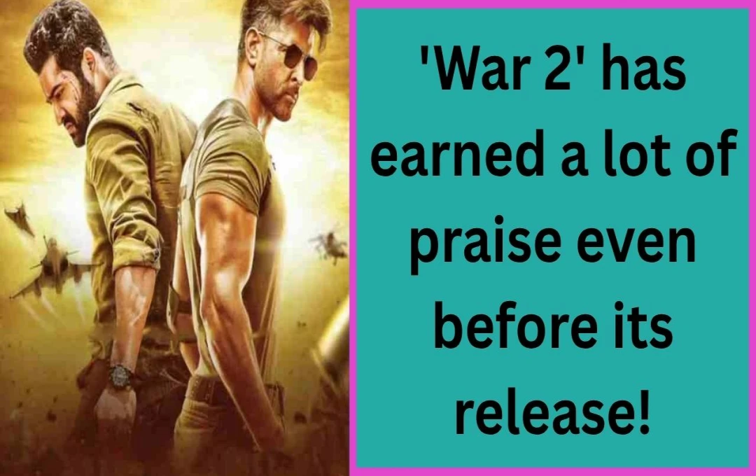 War 2: Hrithik Roshan and Jr. NTR Starrer Collects 80 Crore Before Release
