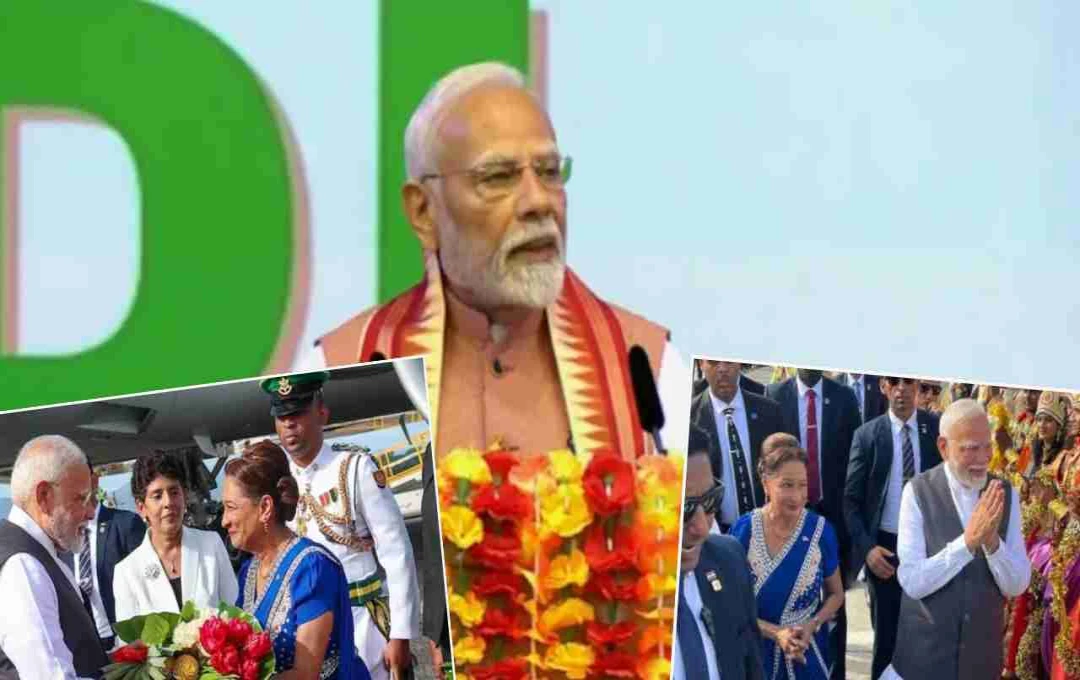 त्रिनिदाद में पीएम मोदी का संबोधन: भारत बनाएगा अपना स्पेस स्टेशन, चांद पर पहुंचेगा भारतीय