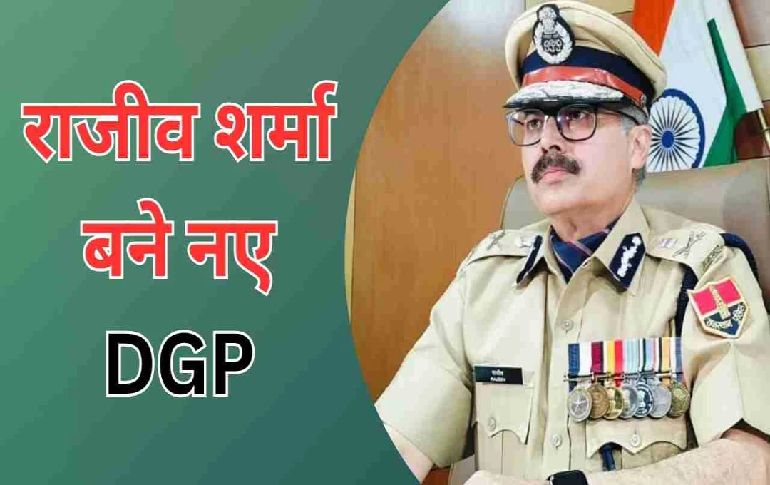 राजस्थान को मिला नया DGP: राजीव शर्मा ने संभाली कमान, जानें उनका अनुभव व सफर 