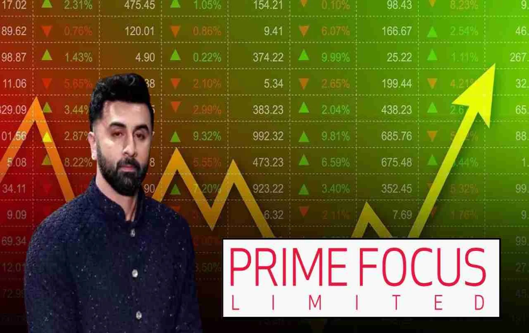 रणबीर कपूर की एंट्री से 6 दिन में स्टॉक में 54% की तेजी! जानिये Prime Focus का ग्रोथ प्लान?