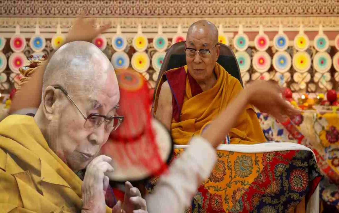 Dalai Lama: उत्तराधिकारी विवाद पर दलाई लामा की दो टूक, कहा - फैसला सिर्फ गादेन फोडरंग ट्रस्ट का
