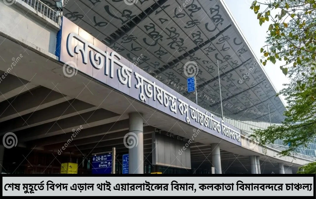 শেষ মুহূর্তে বিপদ এড়াল থাই এয়ারলাইন্সের বিমান, কলকাতা বিমানবন্দরে চাঞ্চল্য