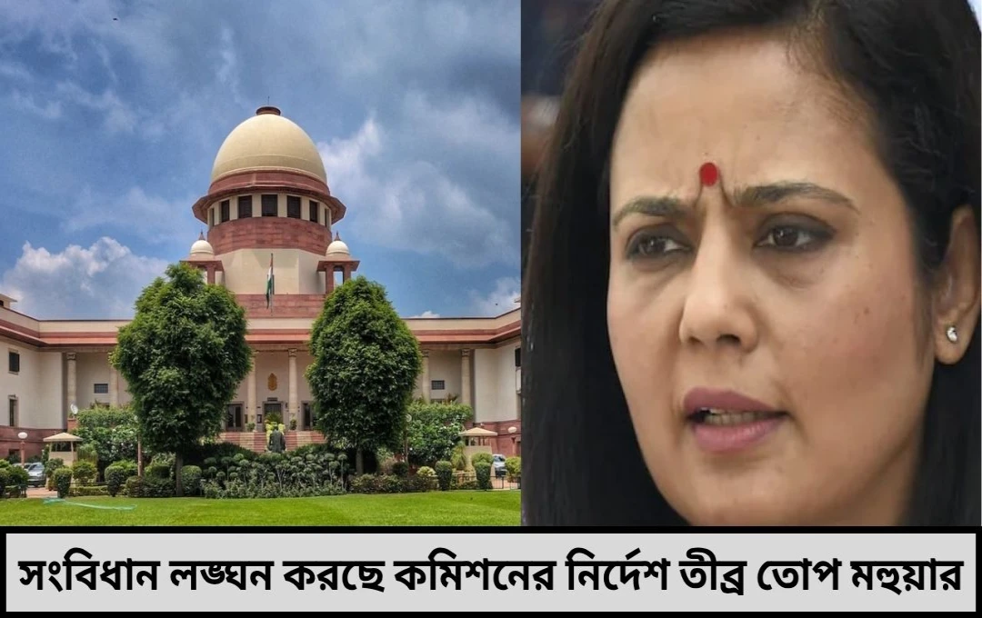 নির্বাচনের আগে বিতর্ক বিহারের ভোটার তালিকা ‘সংশোধন’ থামাতে সুপ্রিম কোর্টে মহুয়া