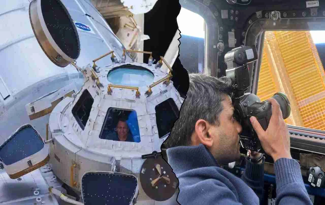 कपोला मॉड्यूल से ली ब्रह्मांड की तस्वीरें, शुभांशु ने शुरू किया खास रिसर्च