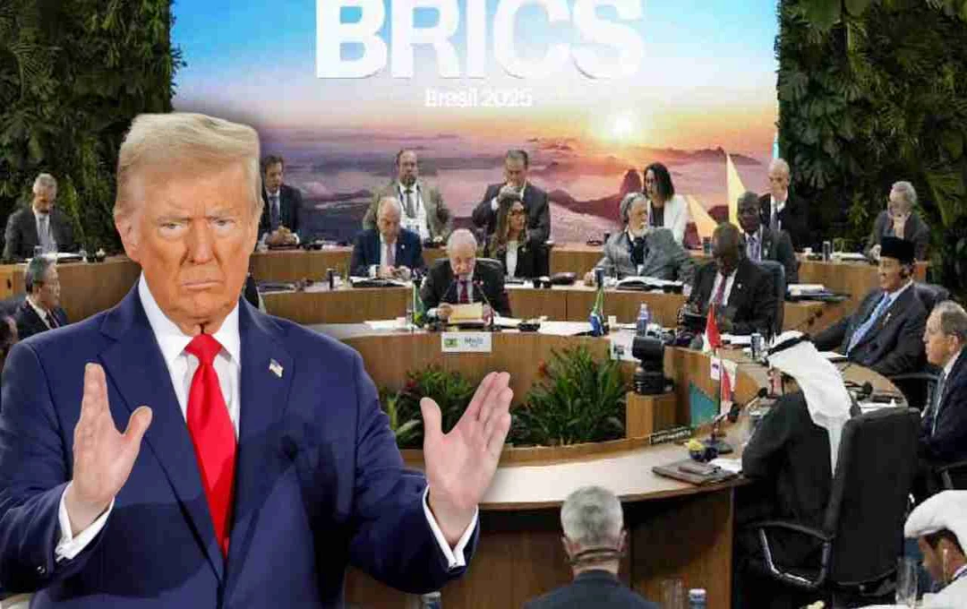 BRICS पर ट्रंप का टैरिफ अटैक, क्यों दी 10% एक्स्ट्रा शुल्क की चेतावनी?
