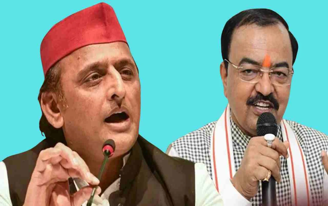কেশব প্রসাদ মৌর্য অখিলেশ যাদবের কাওাড় পথ নির্মাণের সমালোচনা